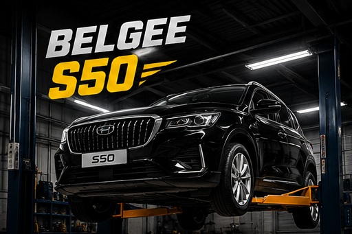 Belgee S50 на подъемнике