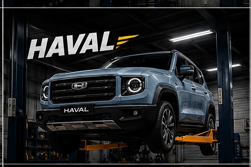 Haval на подъемнике
