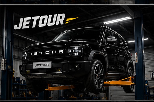 Jetour на подъемнике